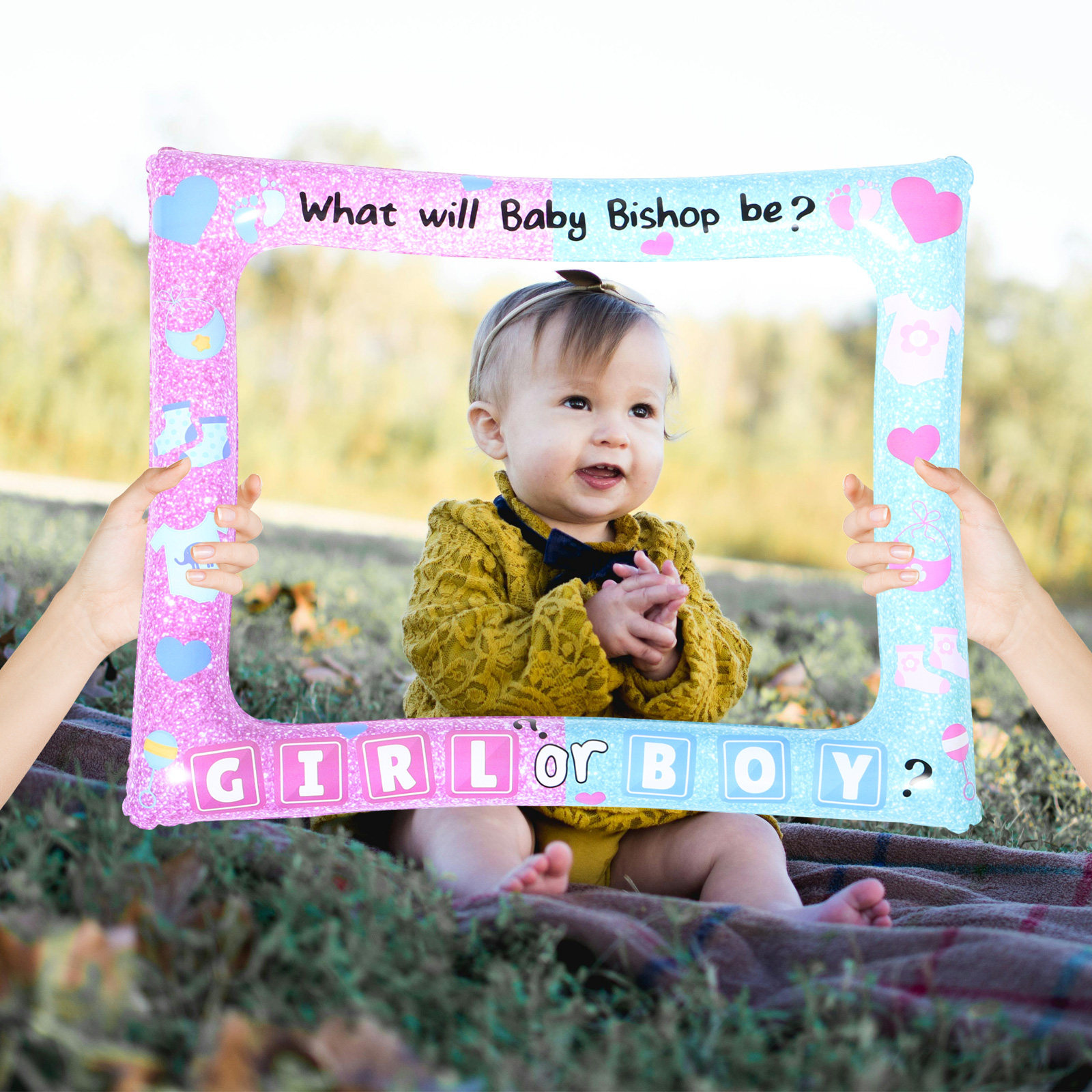 Photo Booth Frame - Şişirilebilir Fotoğraf Çerçevesi Hafif Duş Partisi