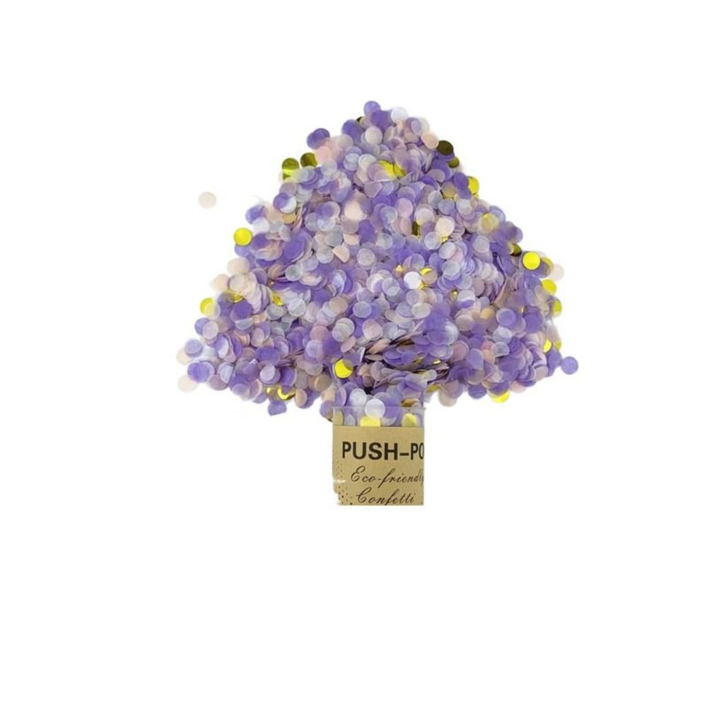 Confetti Cannon Tube - Renkli 1 Adet Gelin Partisi Push