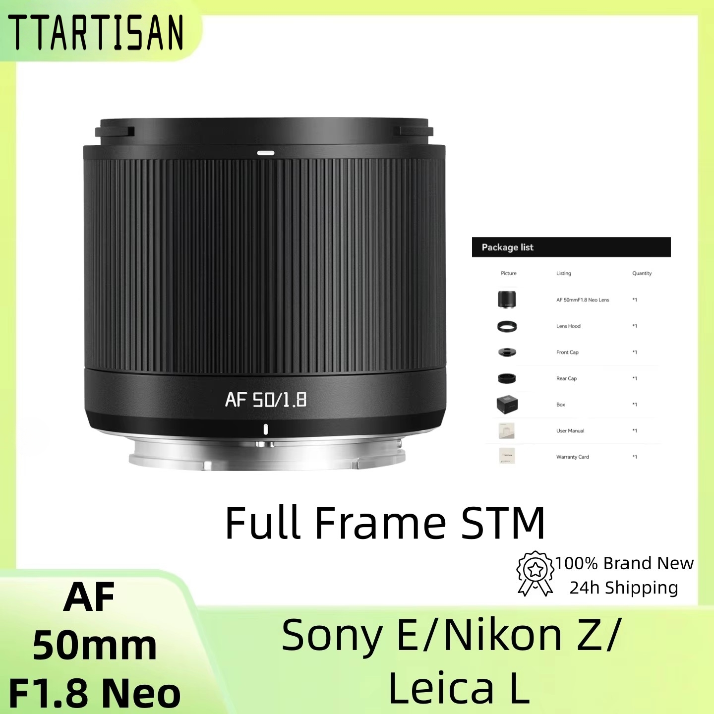 Event Z - TTArtisan AF 50mm F1.8 Neo Tam