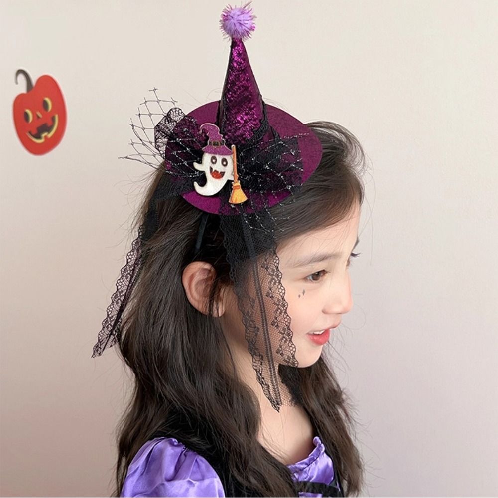 Party Hat Cone - Örümcek Cadılar Bayramı cadı şapkası Kafa
