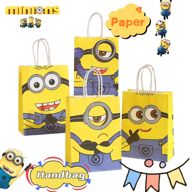 Party Favor Bag - 20 adet Despicable Me Minions doğum