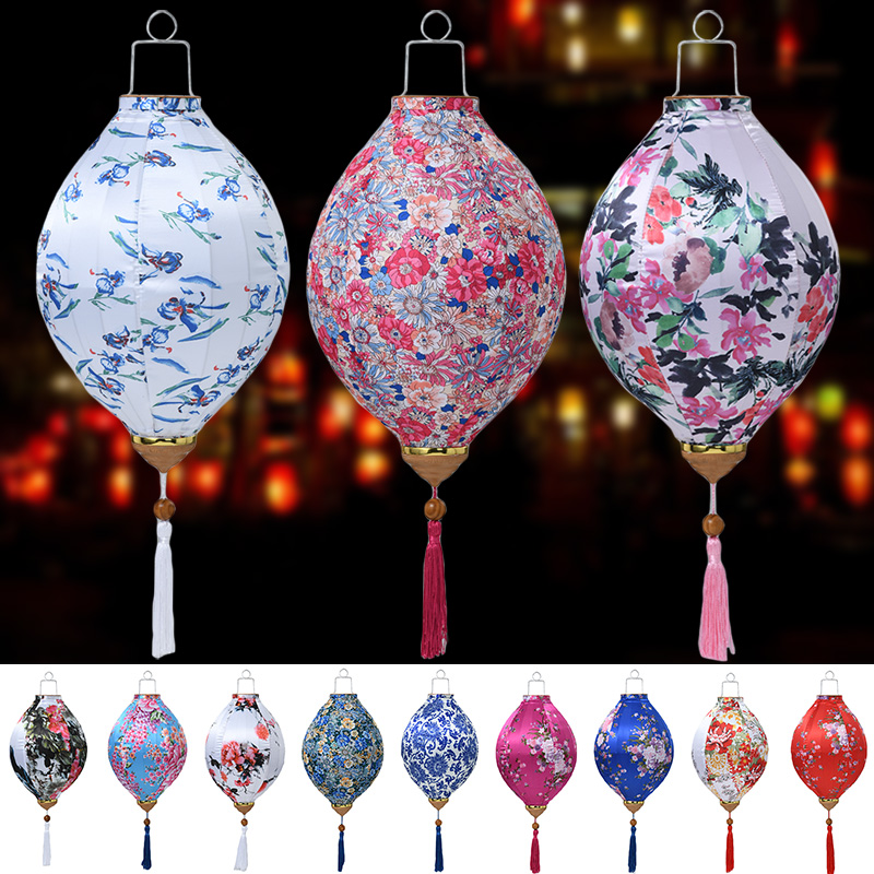 Event Party Shop - Antika Çin Ipek Fenerler Çiçek Saray