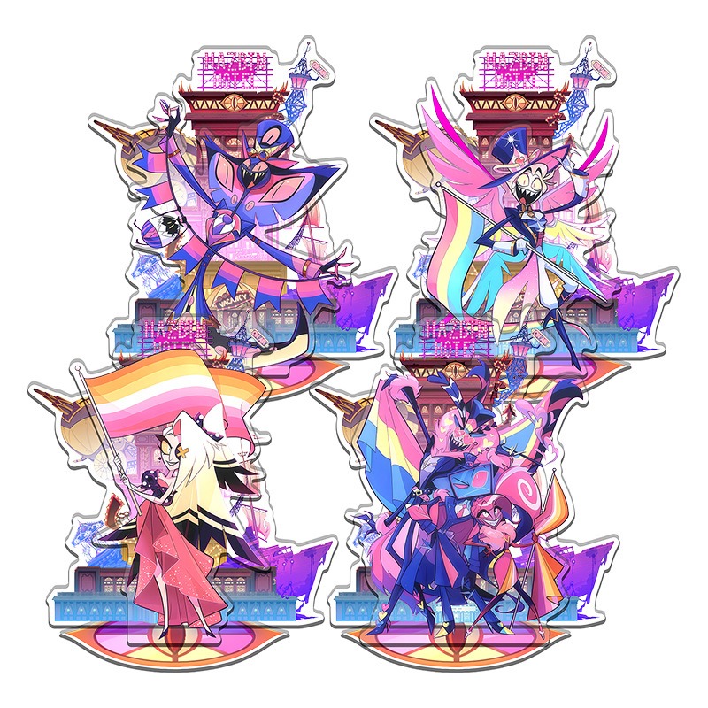 Event Support - Hazbin Hotel Anime Periferik İç Baskılı