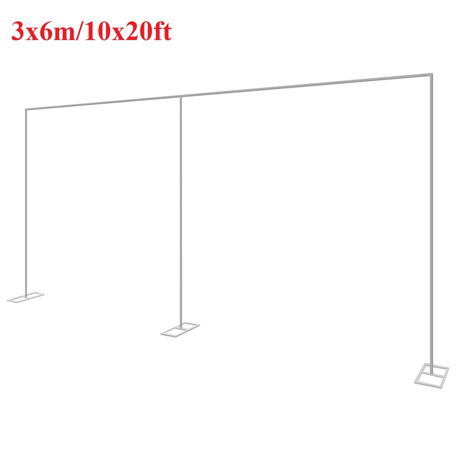 Photo Booth Frame - 3x6 m/10x20ft Metal Düğün Kemer Standı