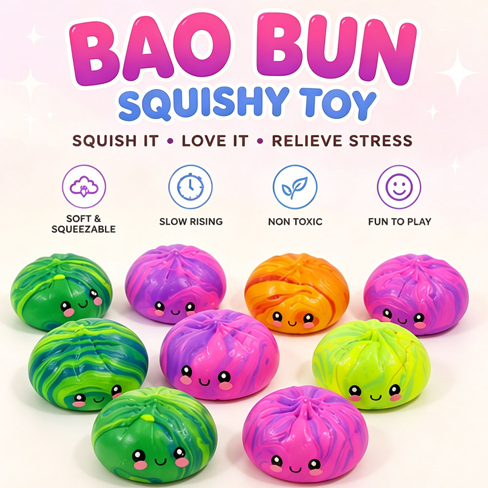 Party Favor Bag - Parıltılı Mantı Şeklinde Sıkılabilir Boncuklu Buharlı