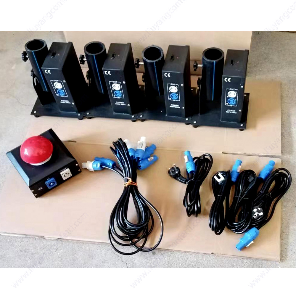 Confetti Cannon Tube - Konfeti top başlatıcısı elektronik kağıt Blaster