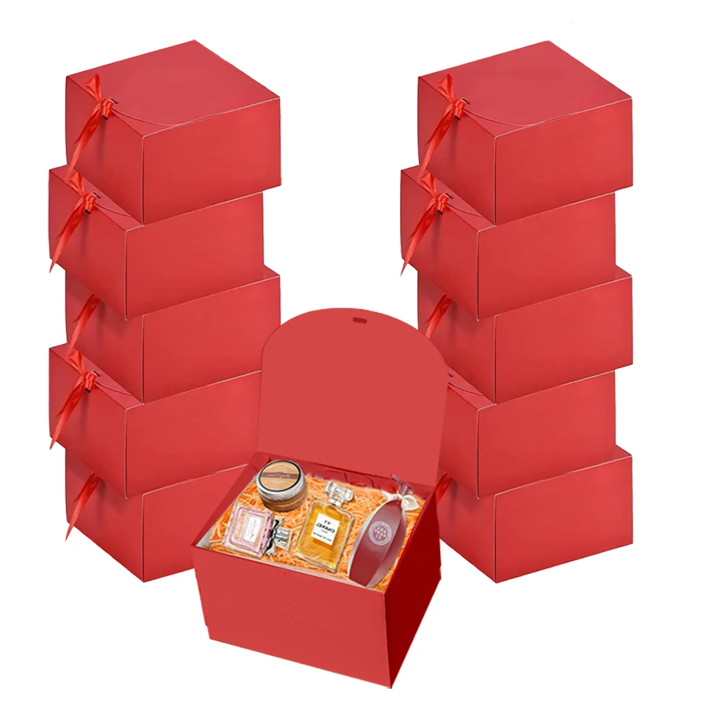 Event Party Box - 10 adet Düğün Hediye Kutusu, nedime