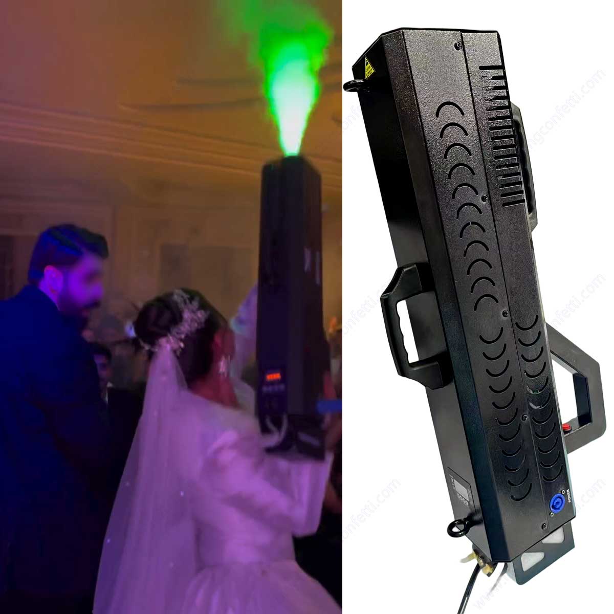 Sis Makinesi Püskürtme Taşınab - Confetti Cannon Tube incelemesi ve fiyatı