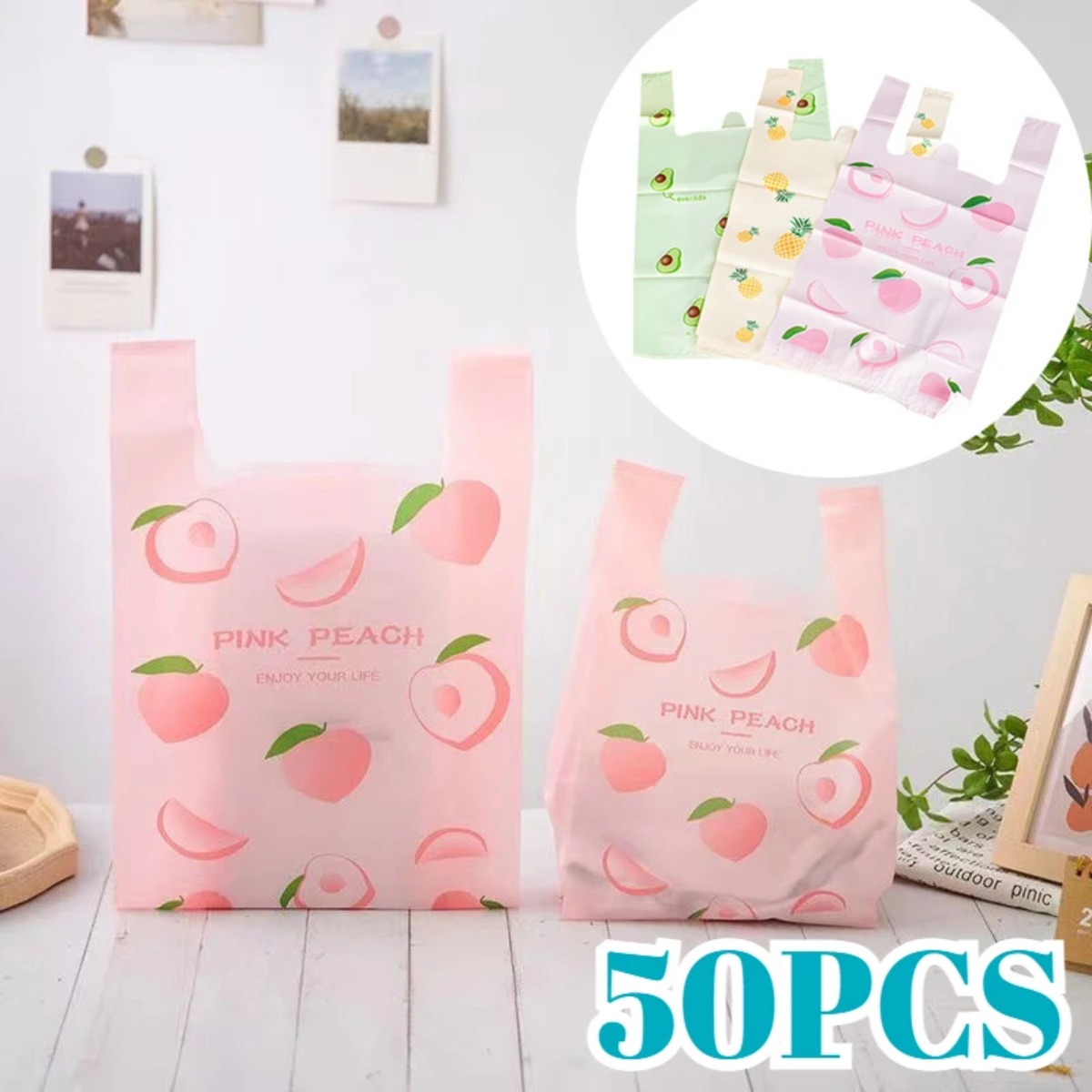 50 adet sevimli meyve desenli  - Event Party Shop incelemesi ve fiyatı