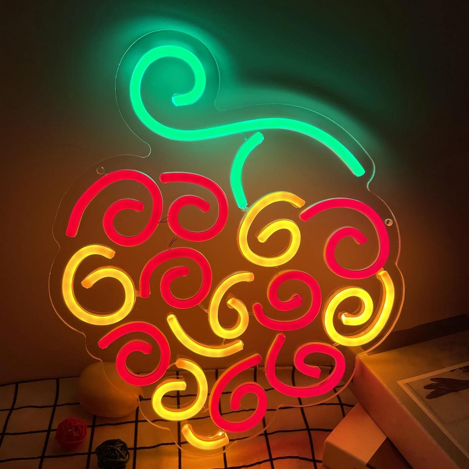 Siber Meyve Neon Tabela USB Kı - Neon Sign Party incelemesi ve fiyatı
