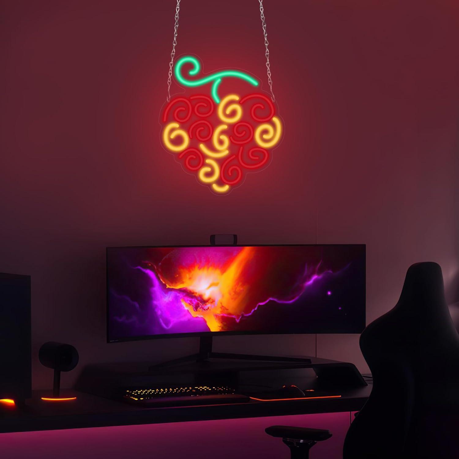 Siber Meyve Neon Tabela USB Kı - Neon Sign Party incelemesi ve fiyatı