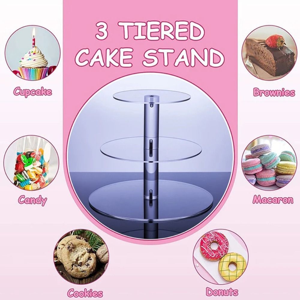 Şeffaf Akrilik Cupcake Standı  - Cupcake Stand Tier incelemesi ve fiyatı