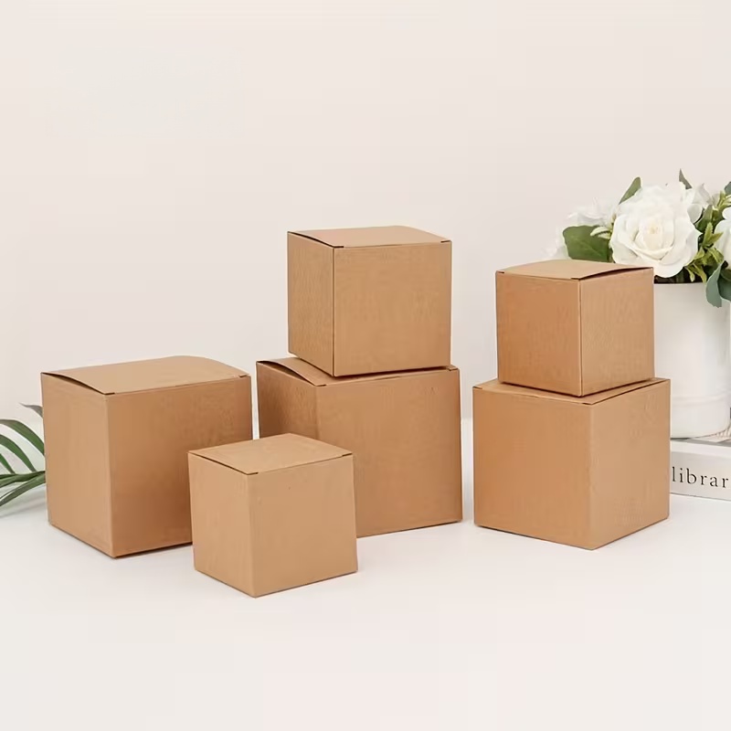 Çok Boyutlu Kare Kraft Hediye  - Event Party Box incelemesi ve fiyatı