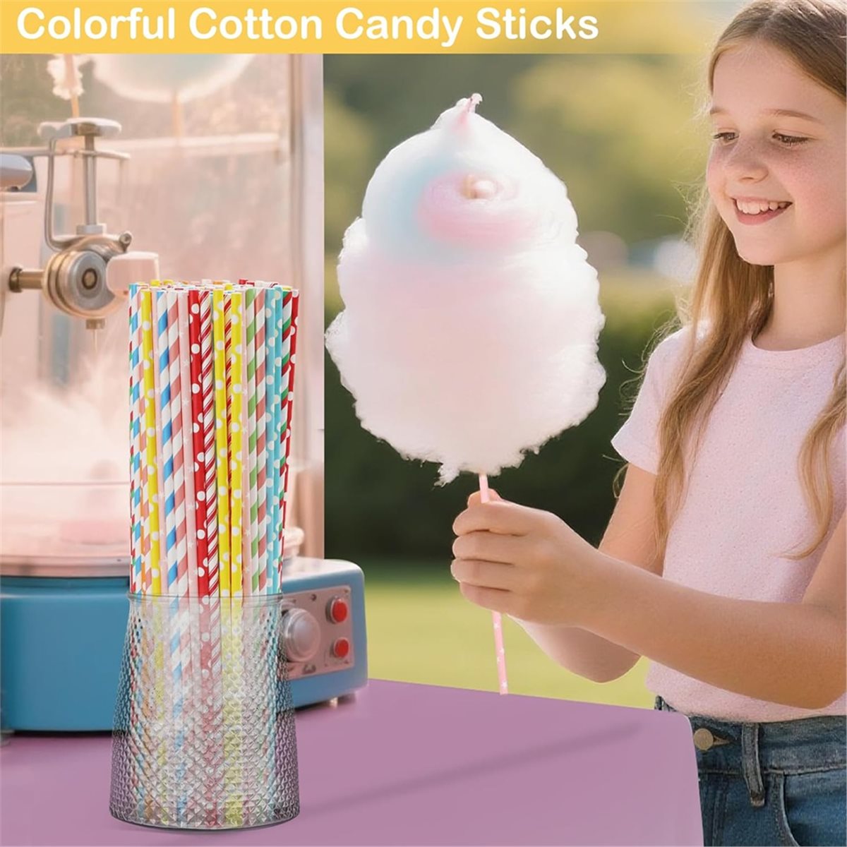 ABZT 200 Adet Pamuk Şeker Küla - Cotton Candy Cone incelemesi ve fiyatı