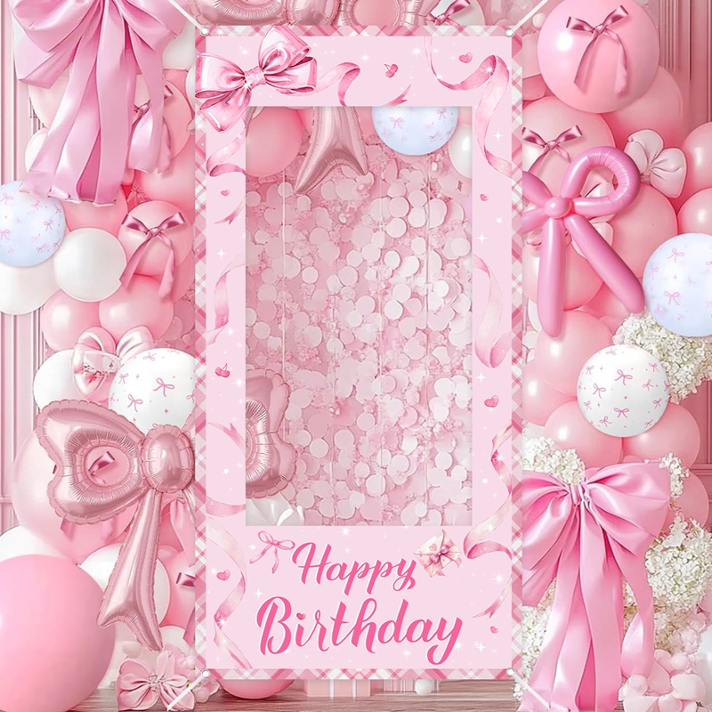 Pembe Fiyonklu Fotoğraf Kabini - Photo Booth Frame incelemesi ve fiyatı
