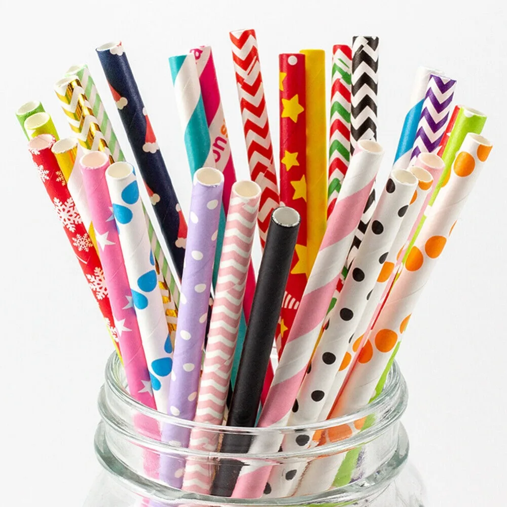 100'lü Toplu Paketli Kağıt Pip - Paper Straw Color incelemesi ve fiyatı
