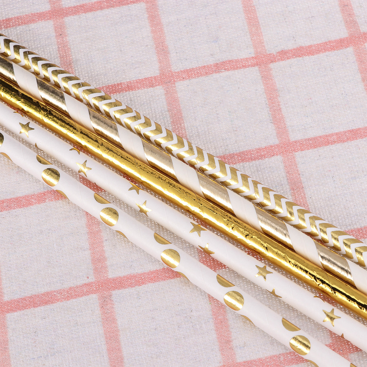 50 Adet Kalp Şeklinde Kağıt Pi - Paper Straw Color incelemesi ve fiyatı