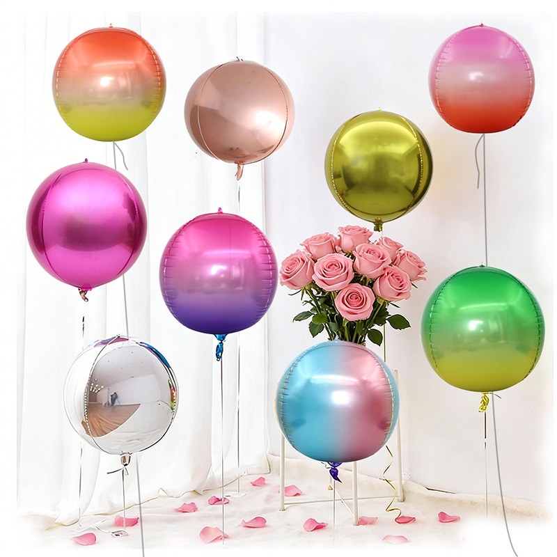 5 adet 10 18 22 inç 4D yuvarla - Party Event Supply Store incelemesi ve fiyatı