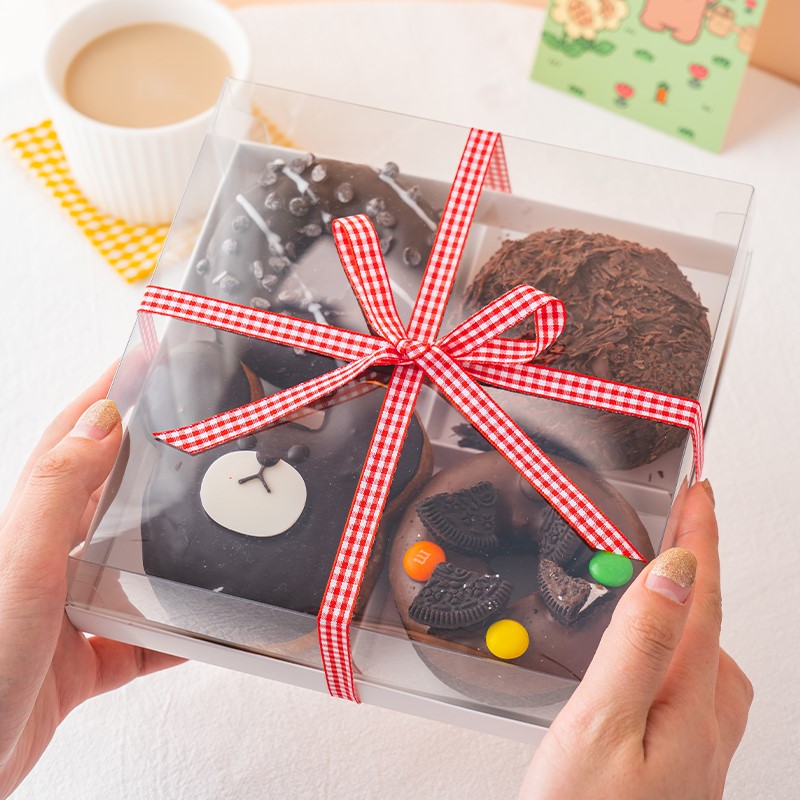 StoBag 5 adet/grup Donuts tatl - Event Party Box incelemesi ve fiyatı