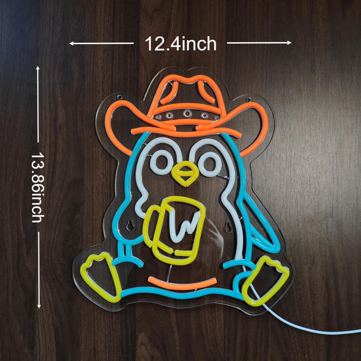 Penguen Neon Tabela USB Güçlü  - Neon Sign Party incelemesi ve fiyatı