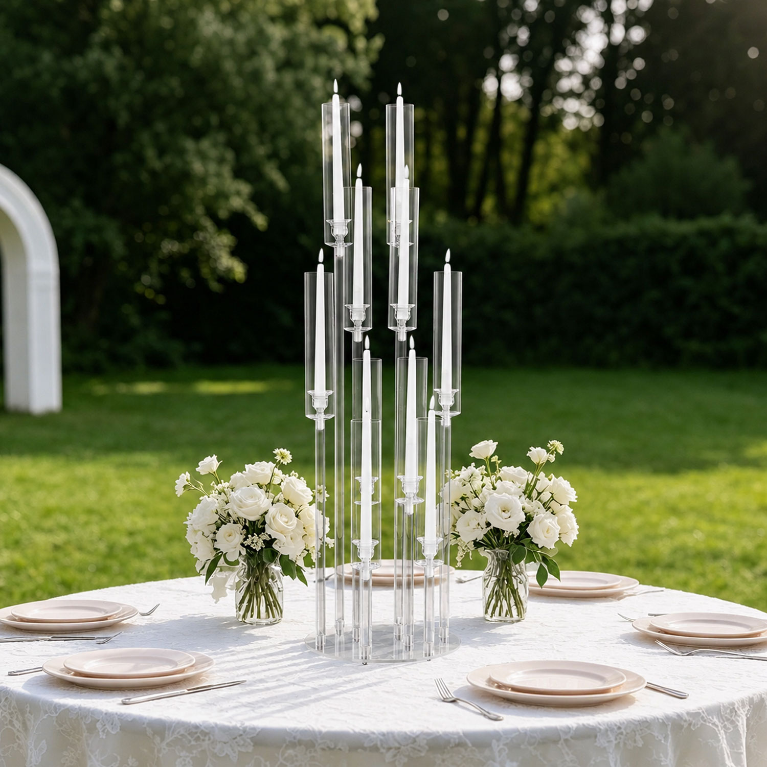 10 Kollu Akrilik Şamdanlar, 37 - Centerpiece Stick incelemesi ve fiyatı