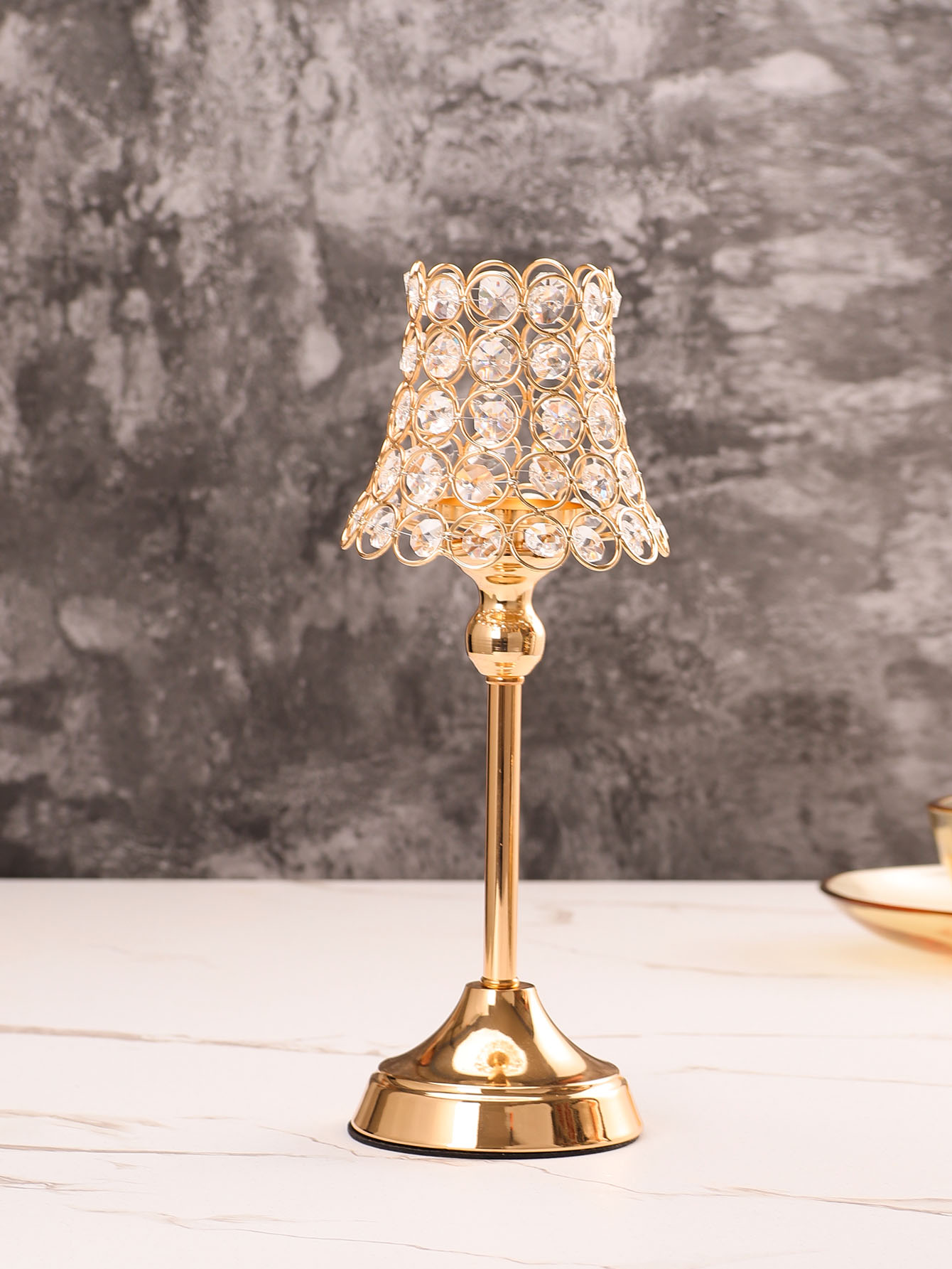 1 adet Altın Kristal Mumluk, M - Centerpiece Stick incelemesi ve fiyatı