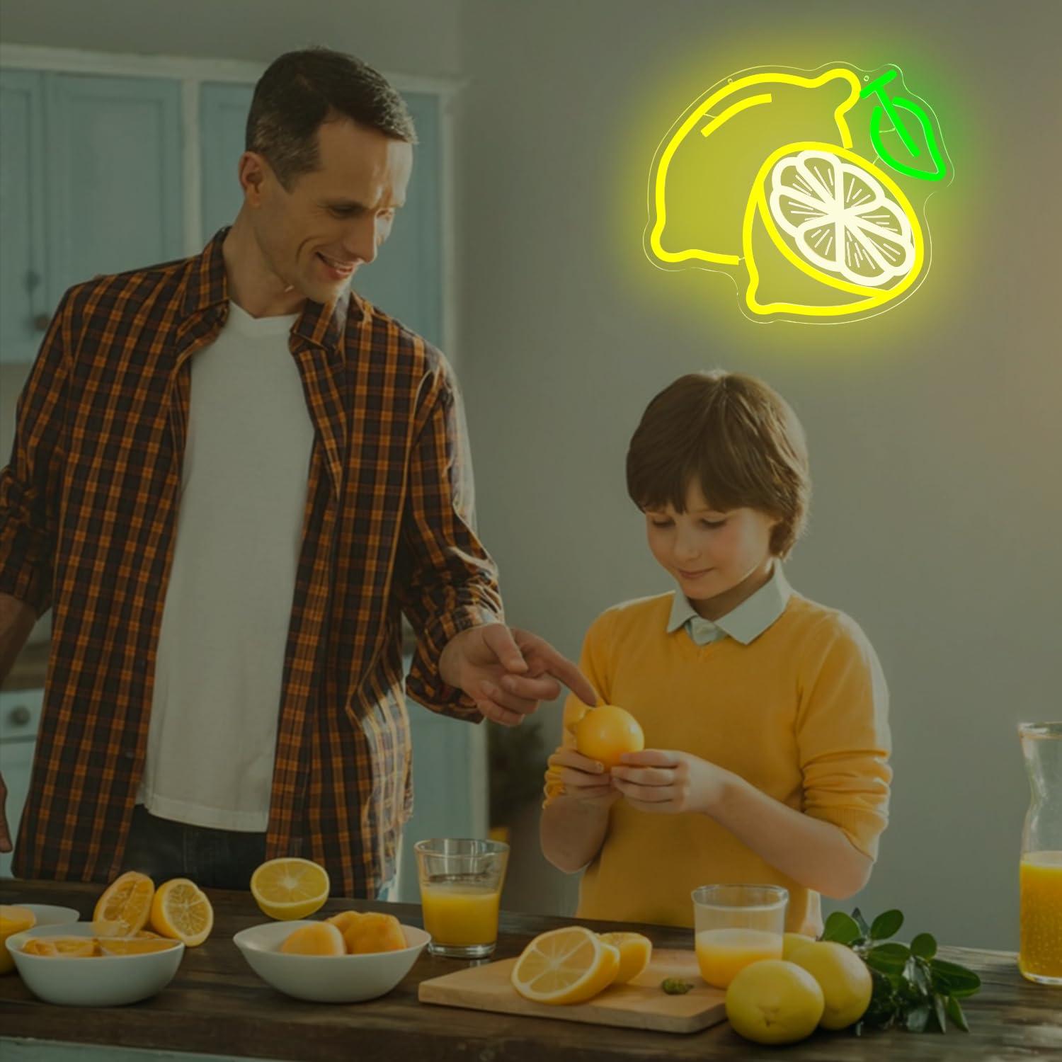 Limon Neon Tabela Kısılabilir  - Neon Sign Party incelemesi ve fiyatı