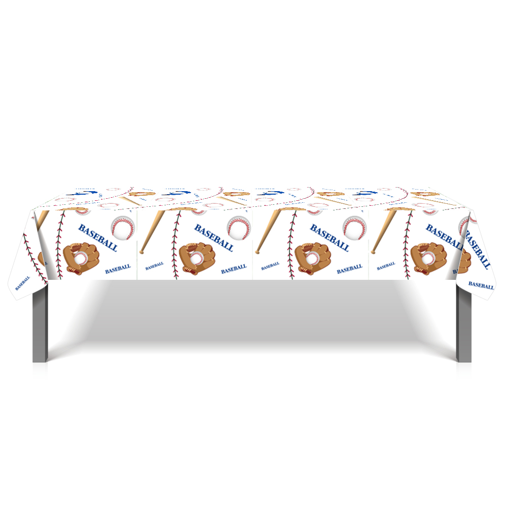 130x220 cm Beyzbol Spor Tek Ku - Table Cloth Disposable incelemesi ve fiyatı