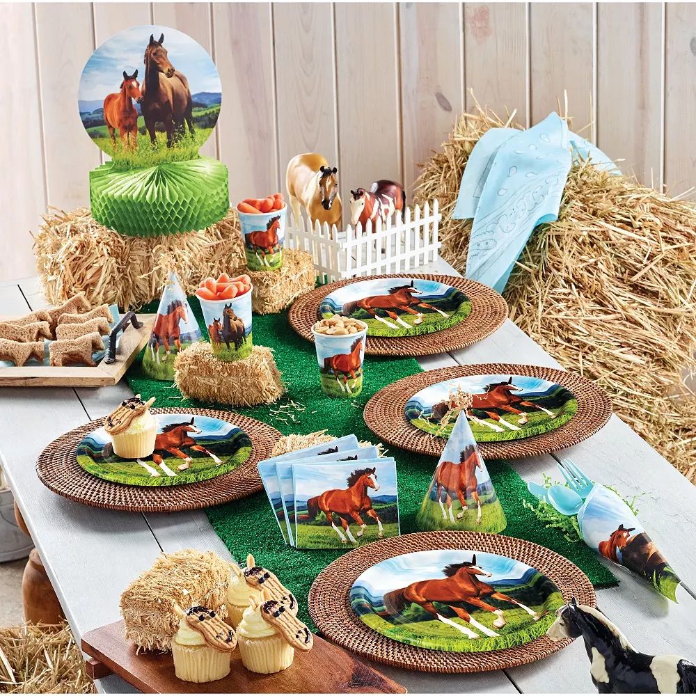 130x220 CM Vahşi At Masa Örtüs - Table Cloth Disposable incelemesi ve fiyatı