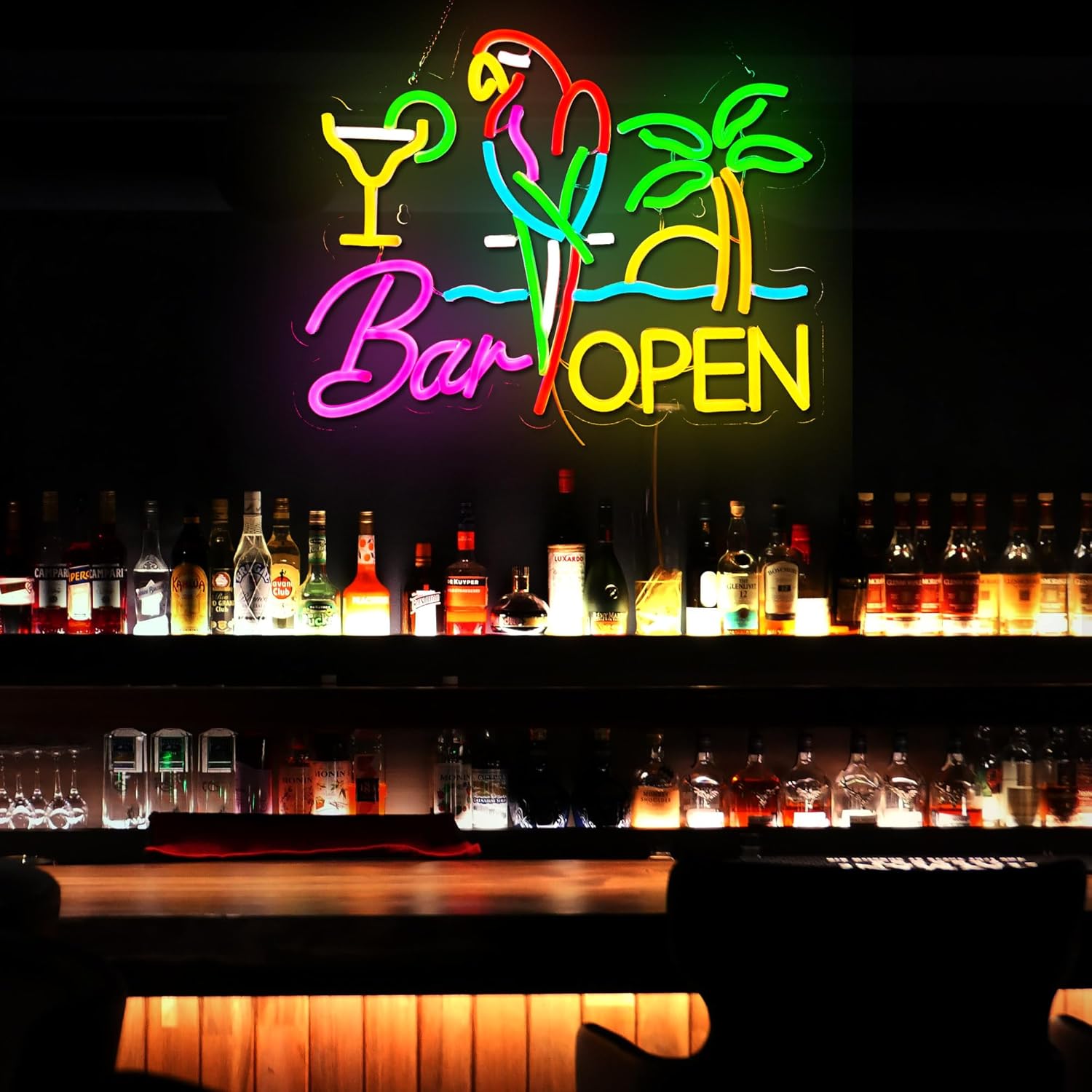 Bar Açık Neon Tabela İşletme S - Neon Sign Party incelemesi ve fiyatı