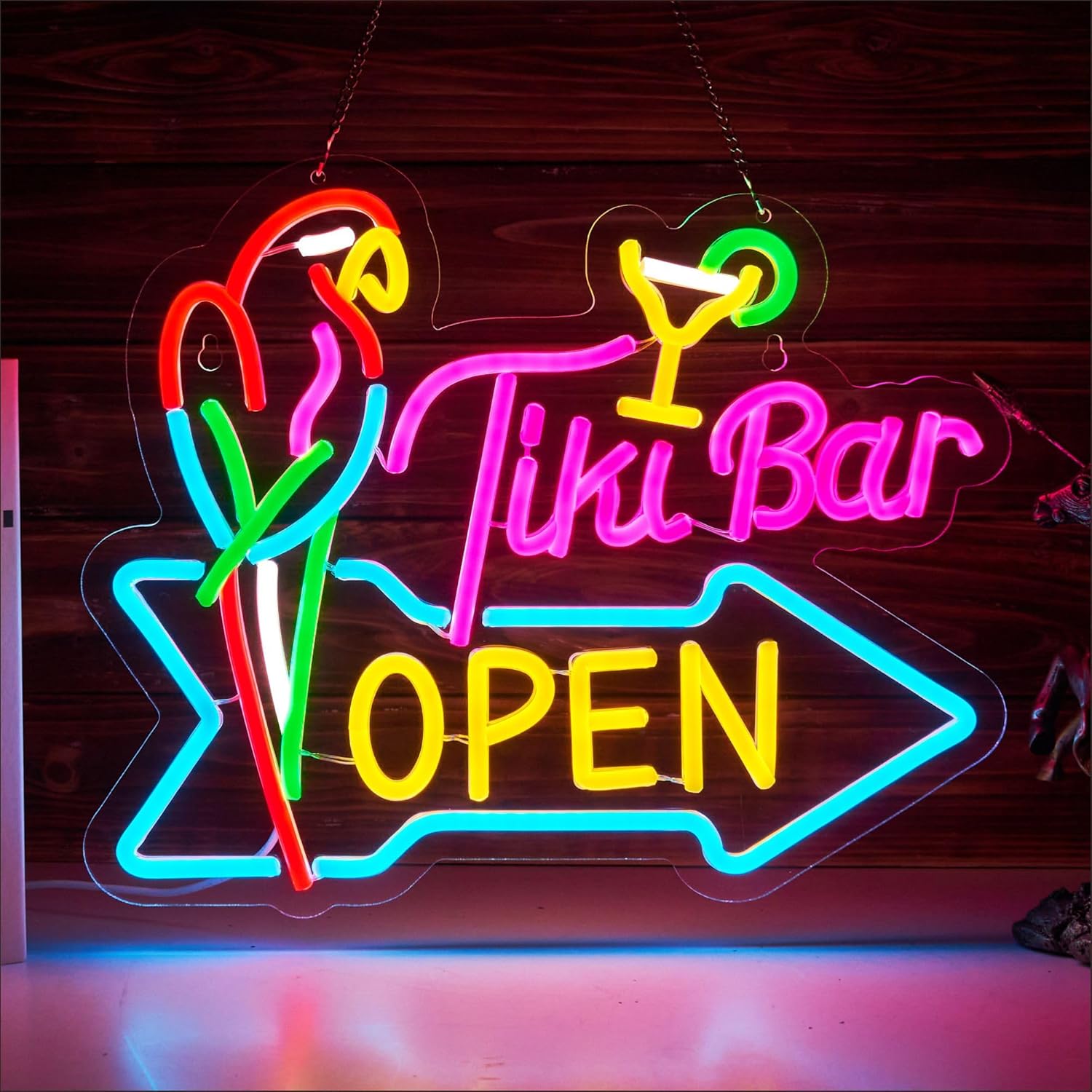 Bar Açık Neon Tabela İşletme S - Neon Sign Party incelemesi ve fiyatı