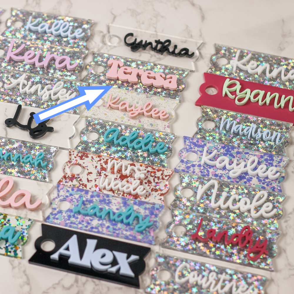 1PC Özel PMMA Kupa Charm - Kiş - Event Suppliers incelemesi ve fiyatı
