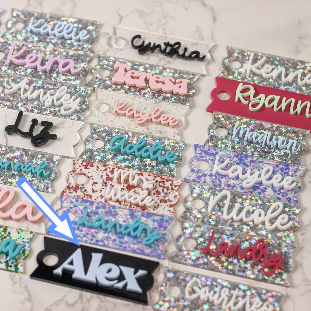 1PC Özel PMMA Kupa Charm - Kiş - Event Suppliers incelemesi ve fiyatı
