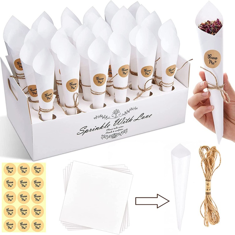 Düğün Konfeti Koni Standı Kutu - Cotton Candy Cone incelemesi ve fiyatı