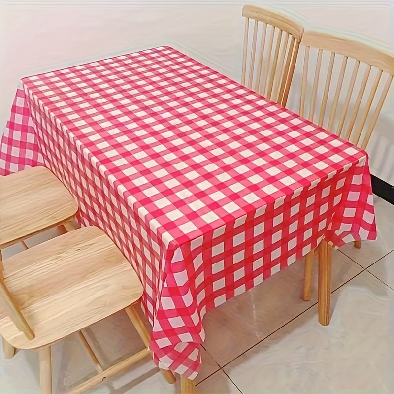 10 adet PE Ekose Masa Örtüsü D - Table Cloth Disposable incelemesi ve fiyatı
