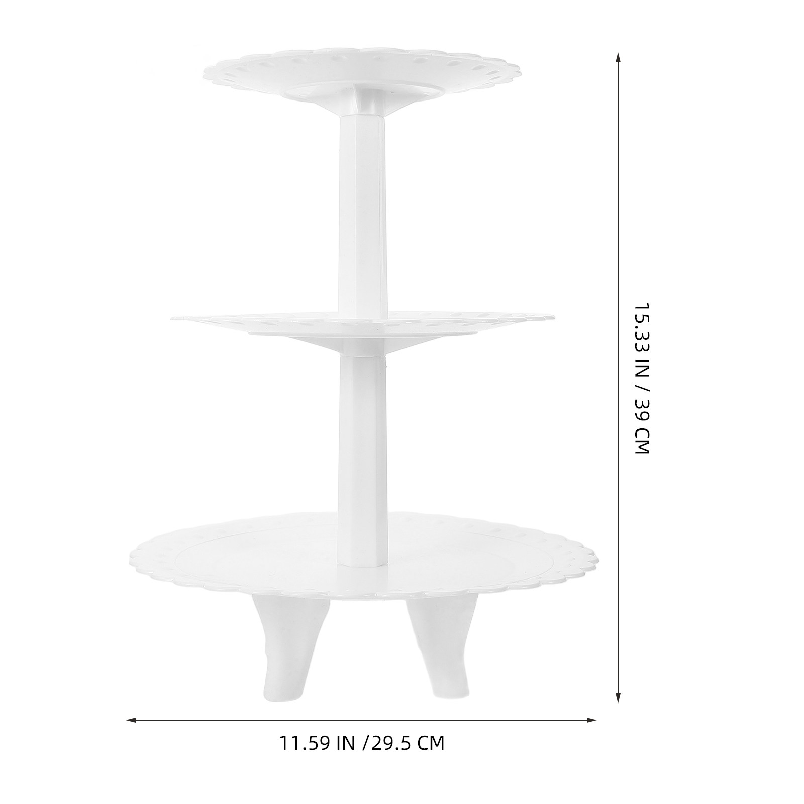 Üç Katmanlı Plastik Pasta Stan - Cupcake Stand Tier incelemesi ve fiyatı