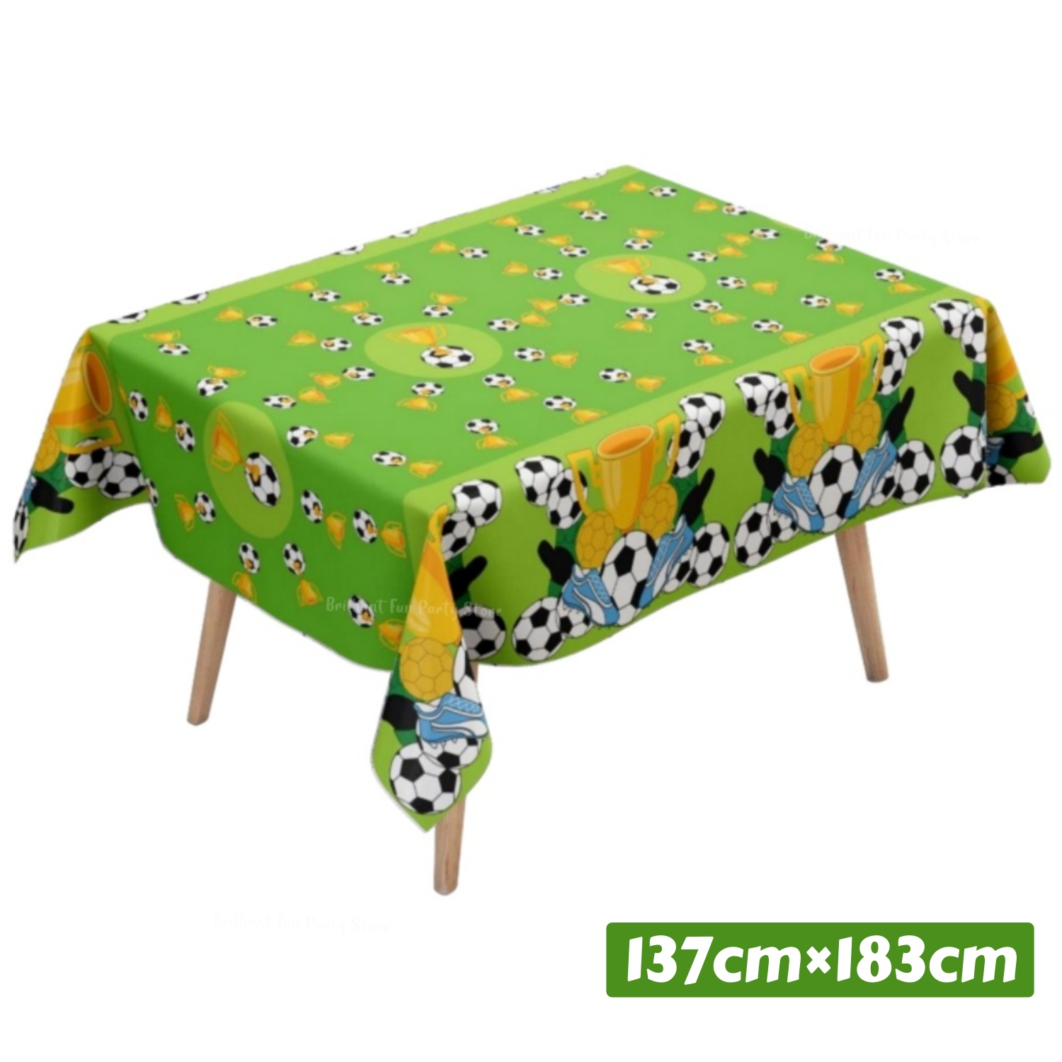Çocuklar Erkekler Futbol Temal - Table Cloth Disposable incelemesi ve fiyatı