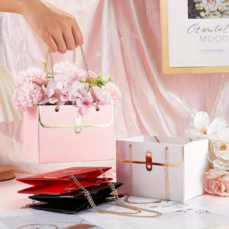 Taşınabilir Çiçek Kağıt Ambala - Event Party Box incelemesi ve fiyatı