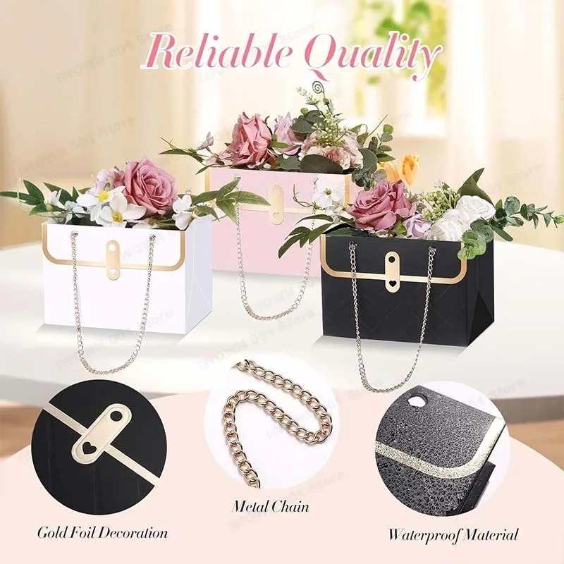 Taşınabilir Çiçek Kağıt Ambala - Event Party Box incelemesi ve fiyatı