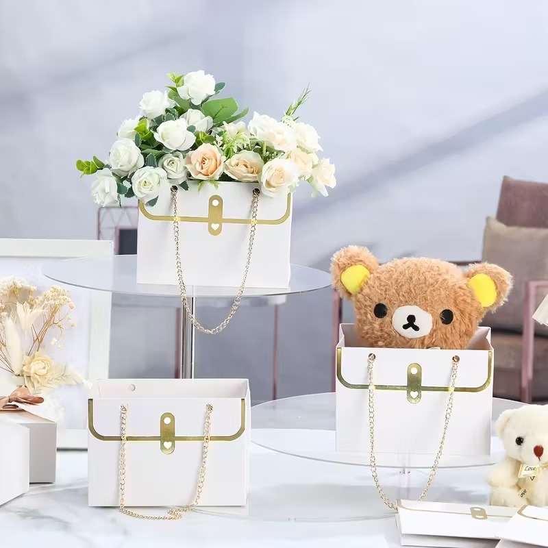 Taşınabilir Çiçek Kağıt Ambala - Event Party Box incelemesi ve fiyatı