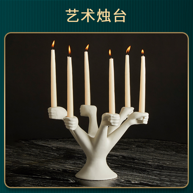 İskandinav beyaz mumluklar süs - Centerpiece Stick incelemesi ve fiyatı