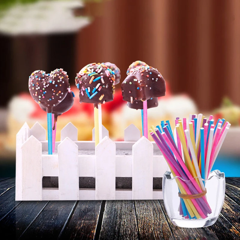 100 Adet/grup Kağıt Lolipop Çu - Paper Straw Color incelemesi ve fiyatı