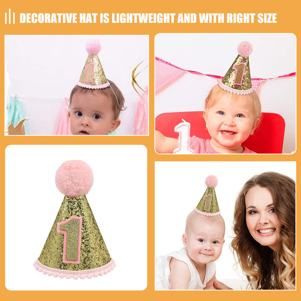 1. Doğum Günü Şapkası Pembe Ko - Party Hat Cone incelemesi ve fiyatı