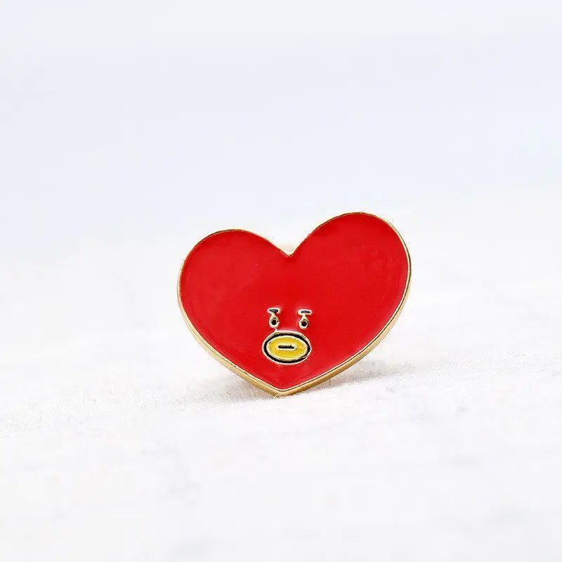 BT21 Metal Broş Rozetleri Çizg - Supply Event incelemesi ve fiyatı